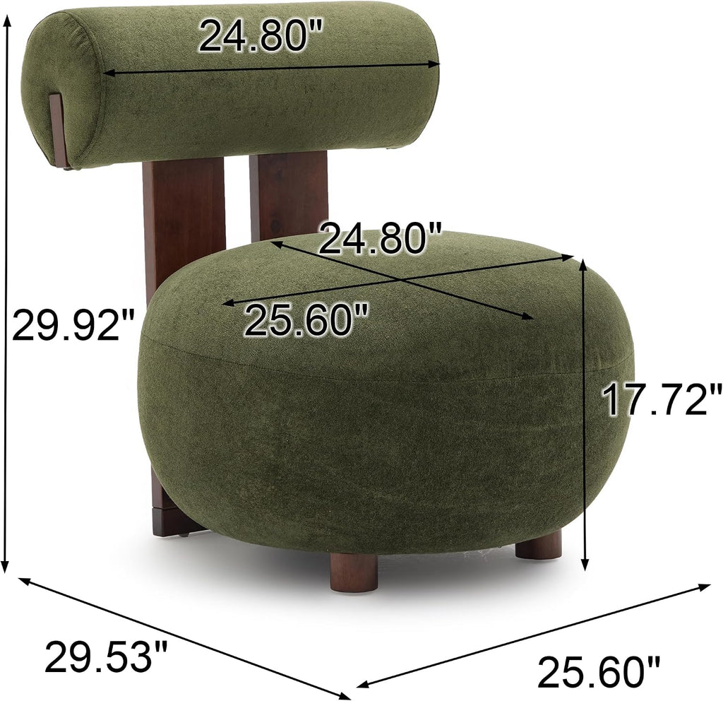 Christopher Knight Home Elvis Velvet Low Profile Accent Chair
