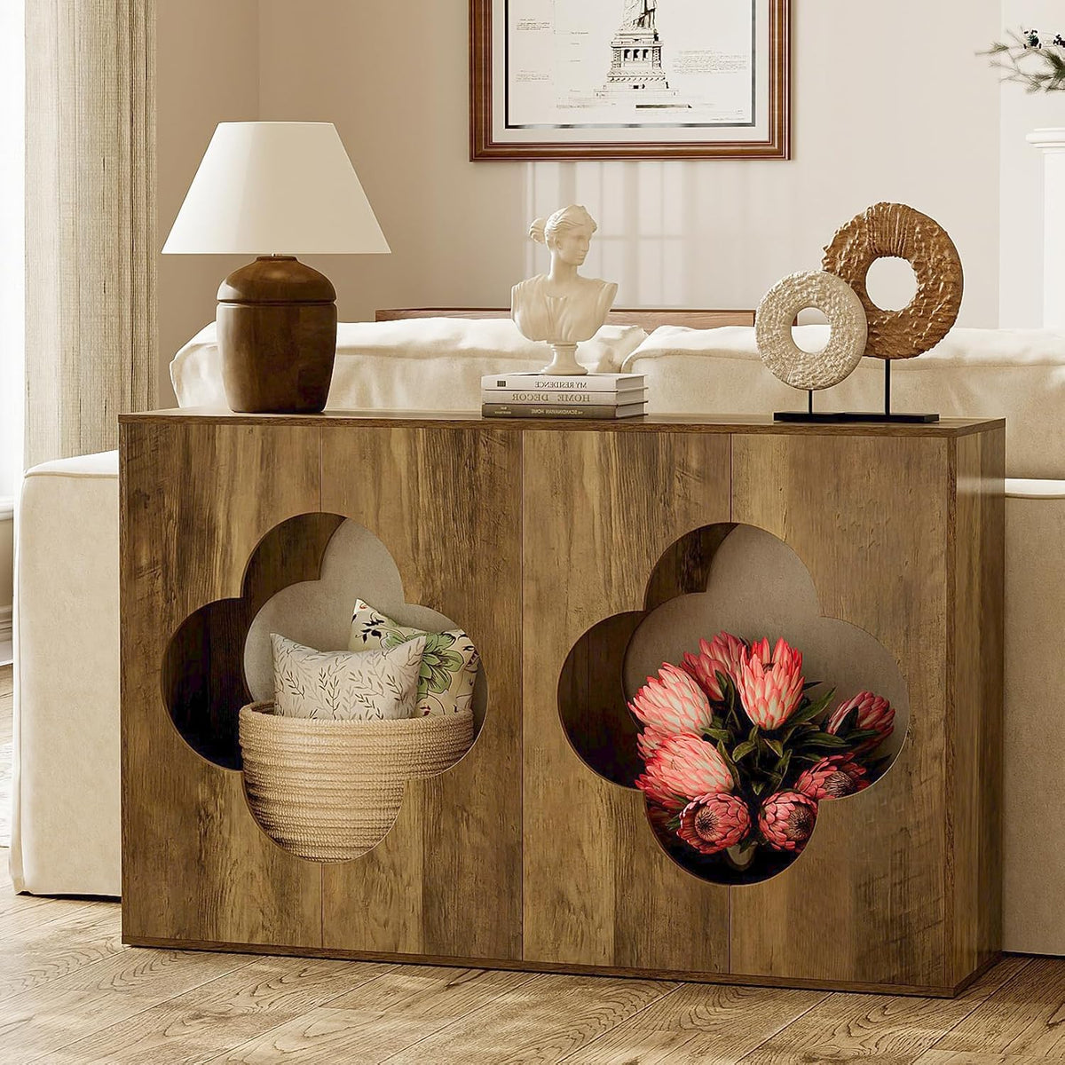 Arched Entryway Console Table