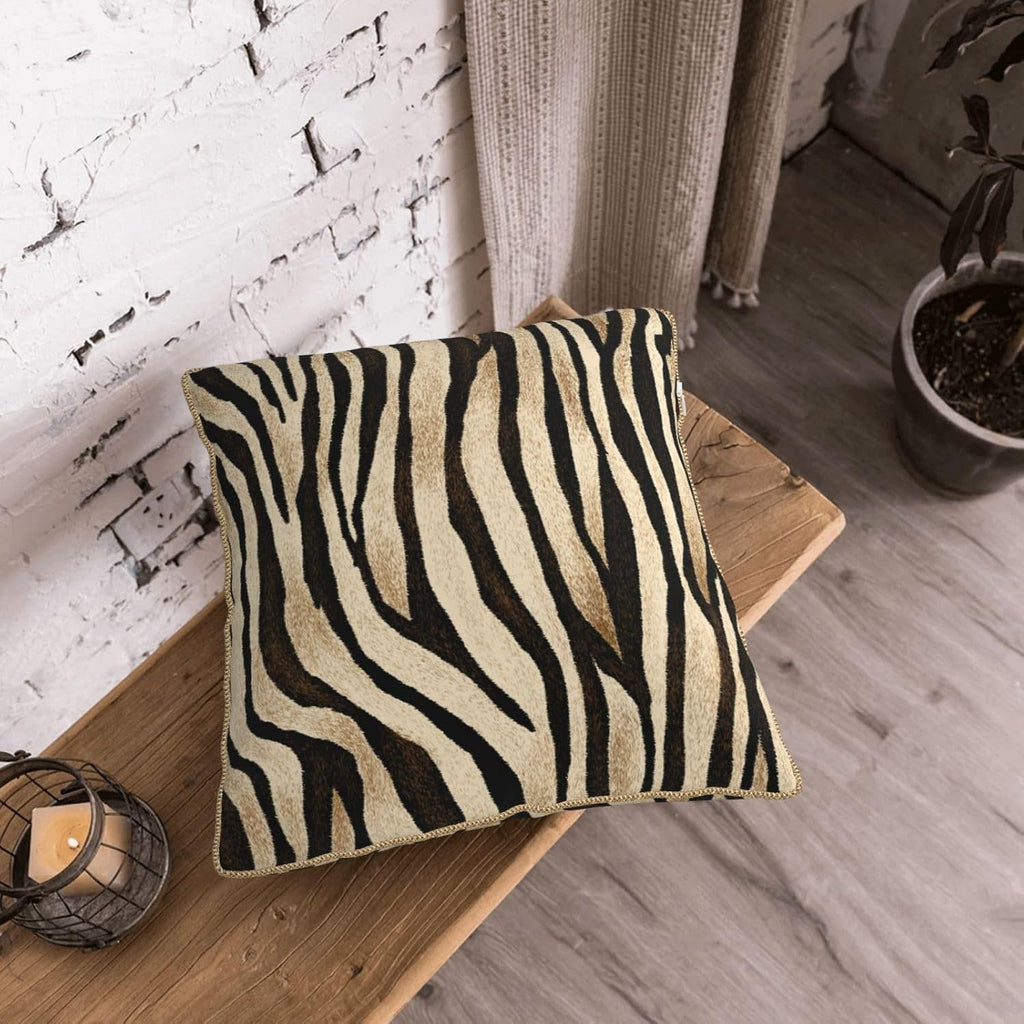 Velvet Animal & Floral Print Pillow Covers