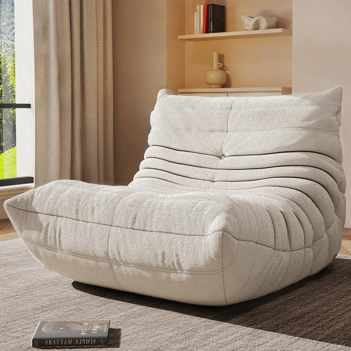 Modular L-Shaped Memory Foam Sectional Sofa