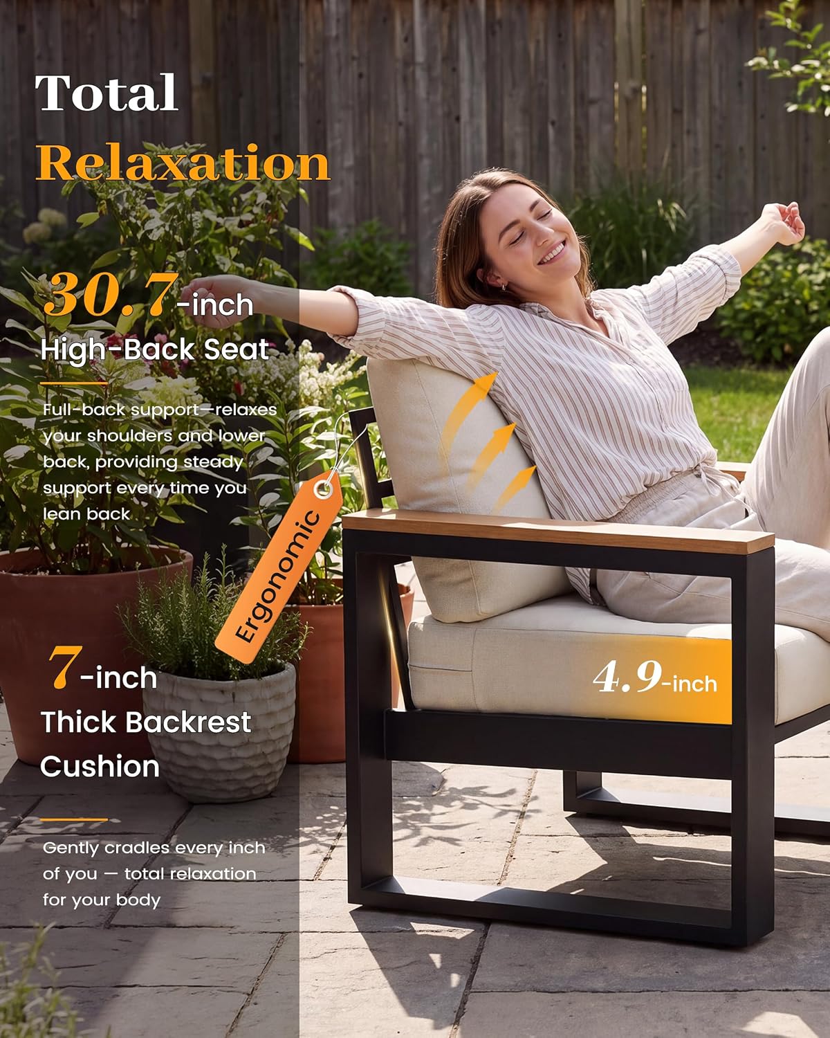 Aluminum Patio Furniture Set