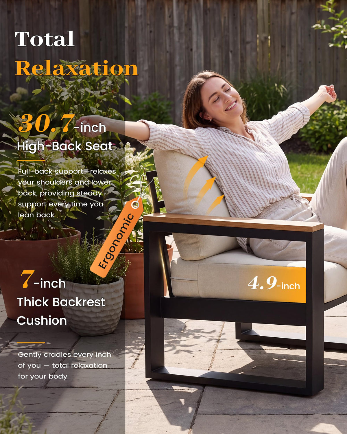 Aluminum Patio Furniture Set