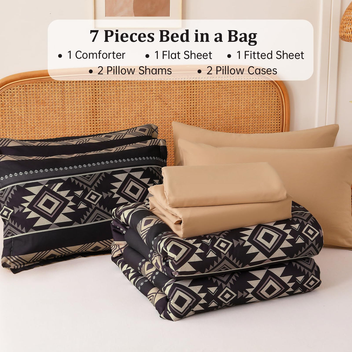Boho Western Comforter Set