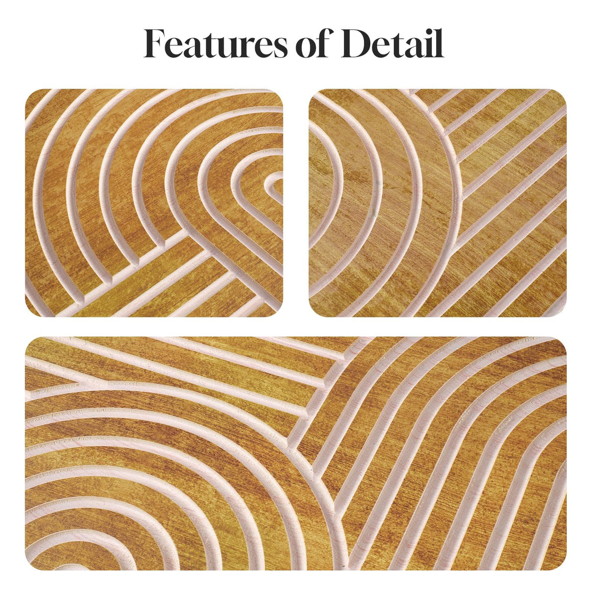 Framed 3D Textured Abstract Wall Art
