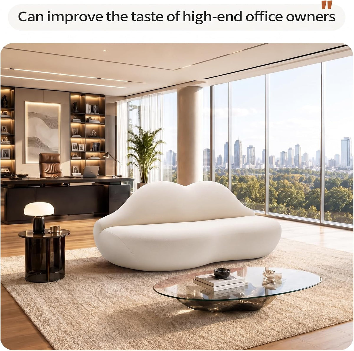 Red Lip Sofa Beauty Salon Clothing Store Rest Area Reception Alien Internet