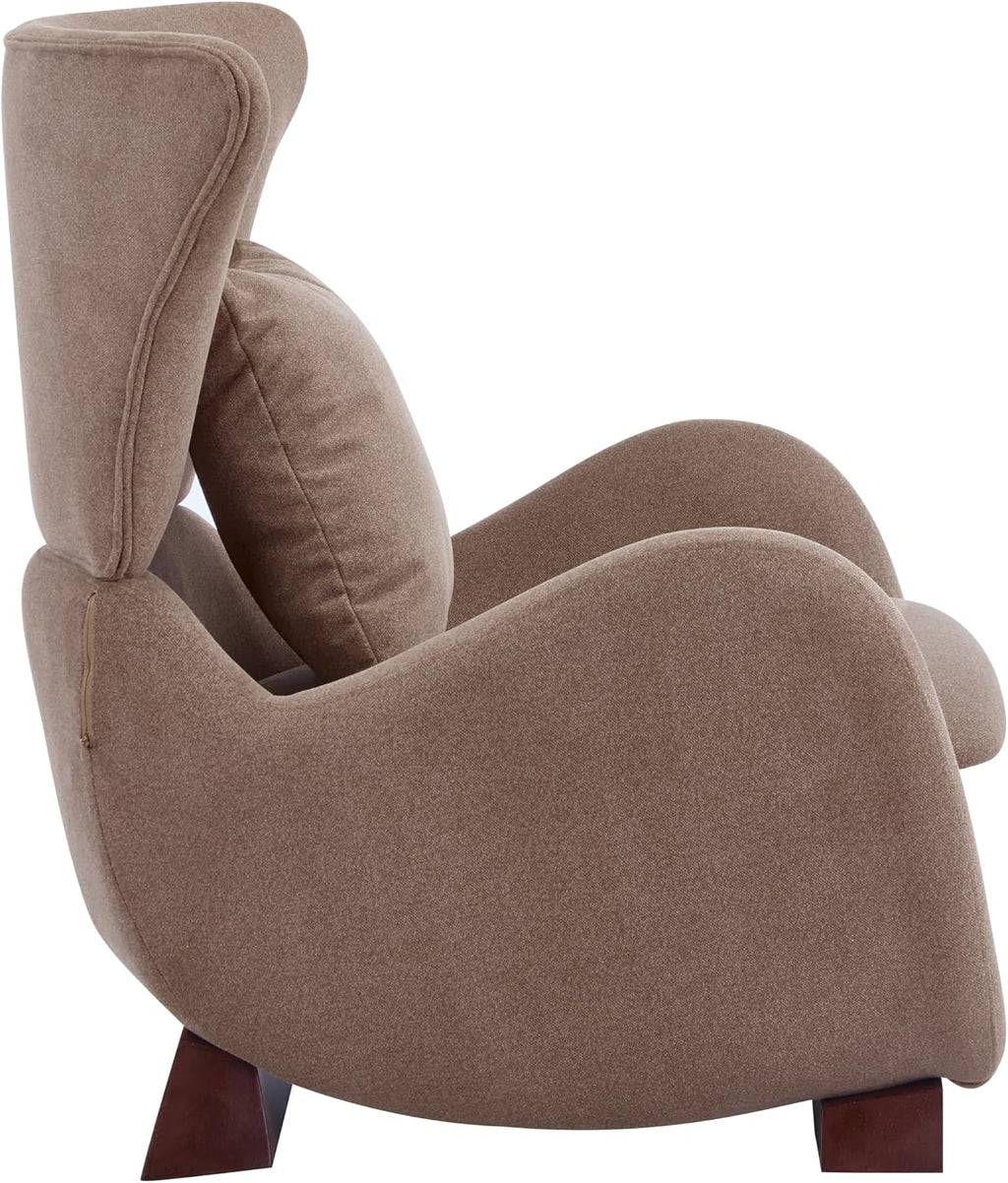 Merax Modern Accent Chair with Pet Cave & Storage