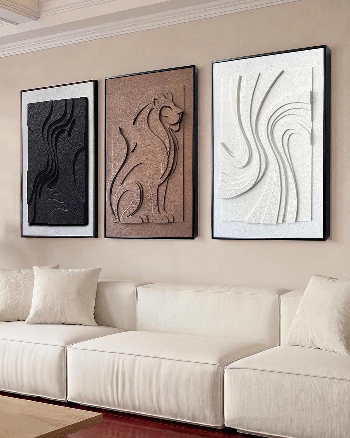 MIX3D Framed Abstract Wall Art