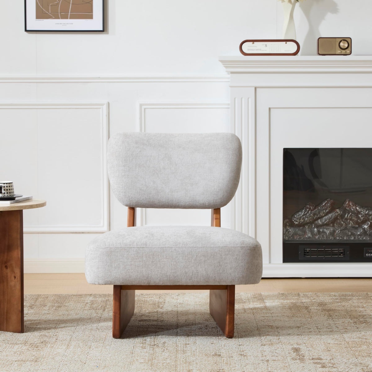 Christopher Knight Home Mores Low Profile Accent Chair Set of 2