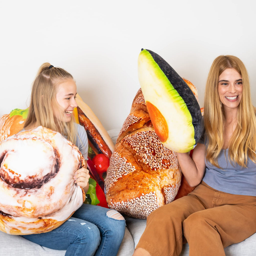 31 Inch 3D Sprinkle Donut Throw Pillow Soft Plush Cushion Gift