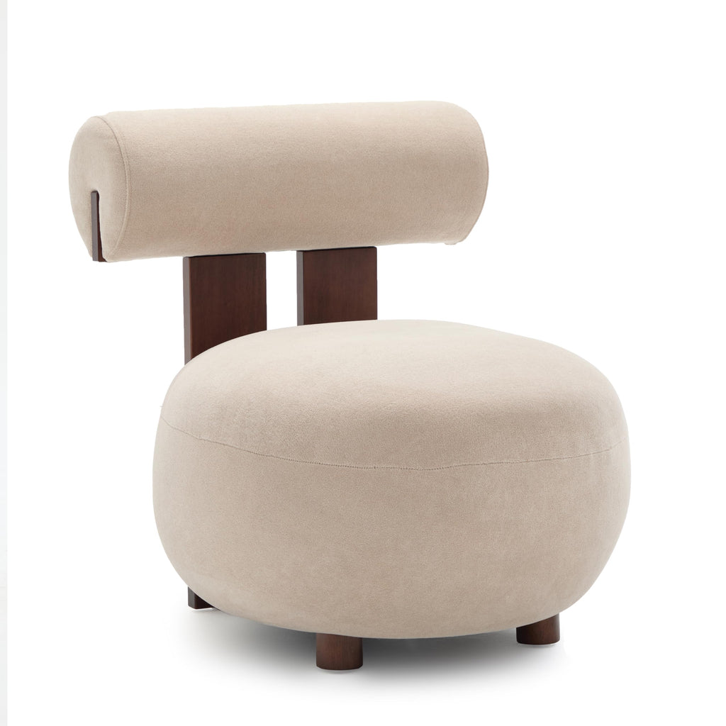 Christopher Knight Home Elvis Velvet Low Profile Accent Chair
