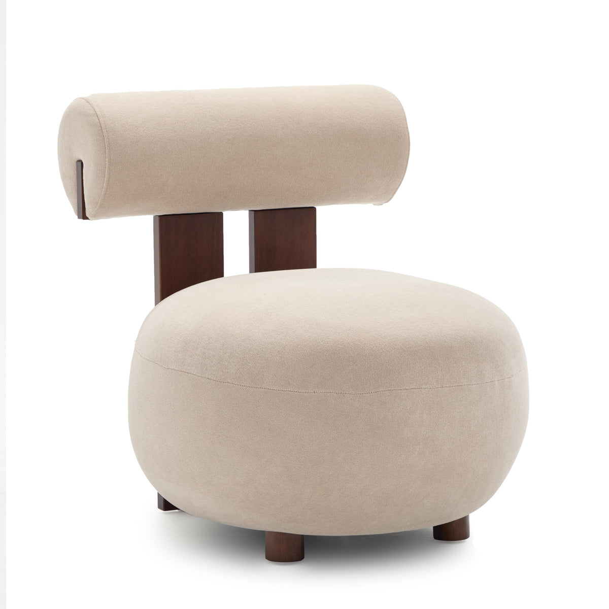 Christopher Knight Home Elvis Velvet Low Profile Accent Chair