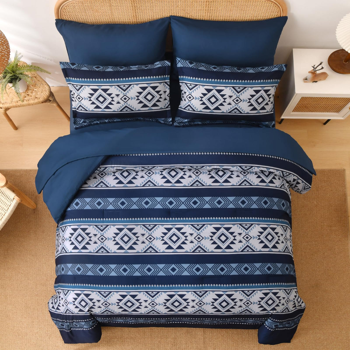 Boho Western Comforter Set