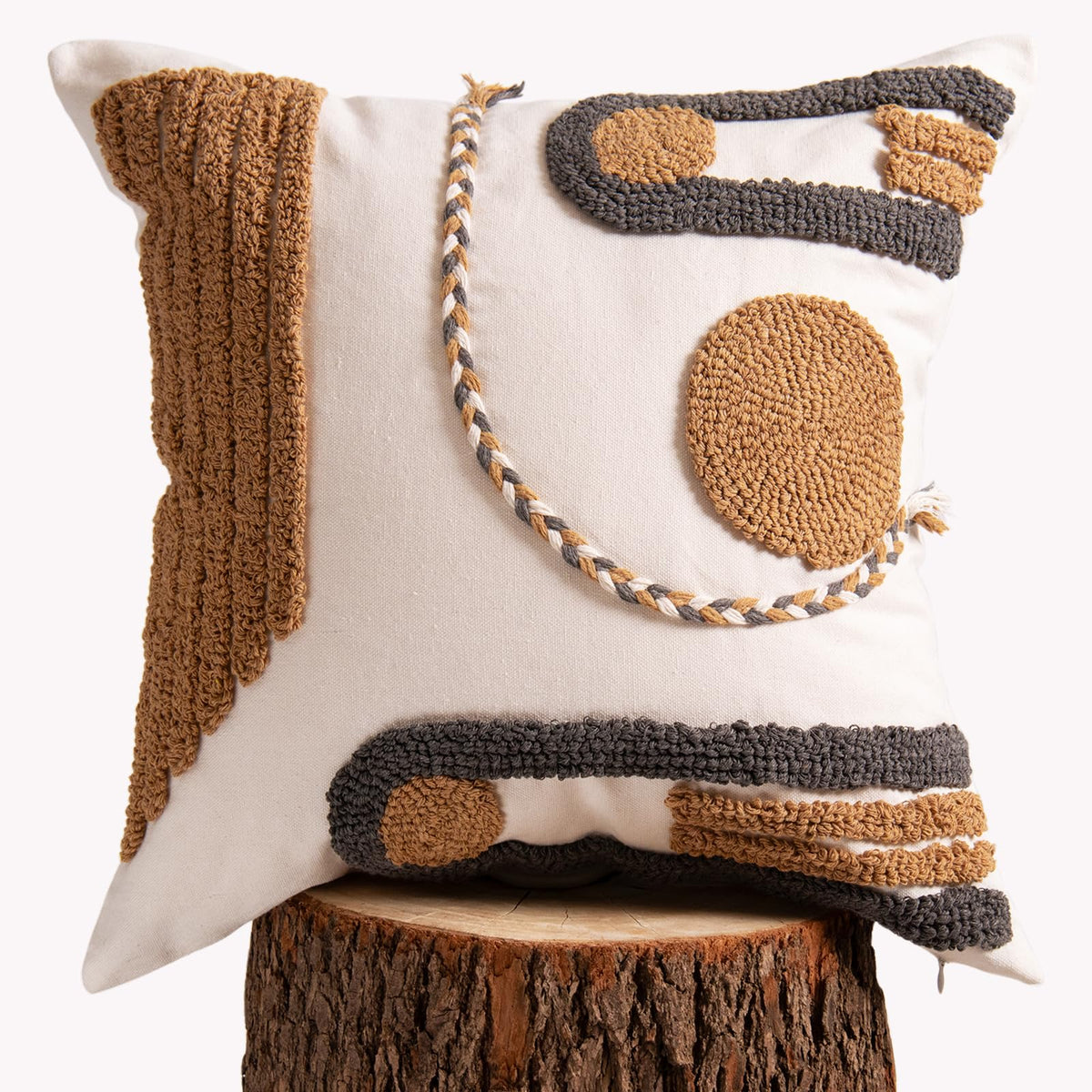 Tufted Jacquard Pillow Covers