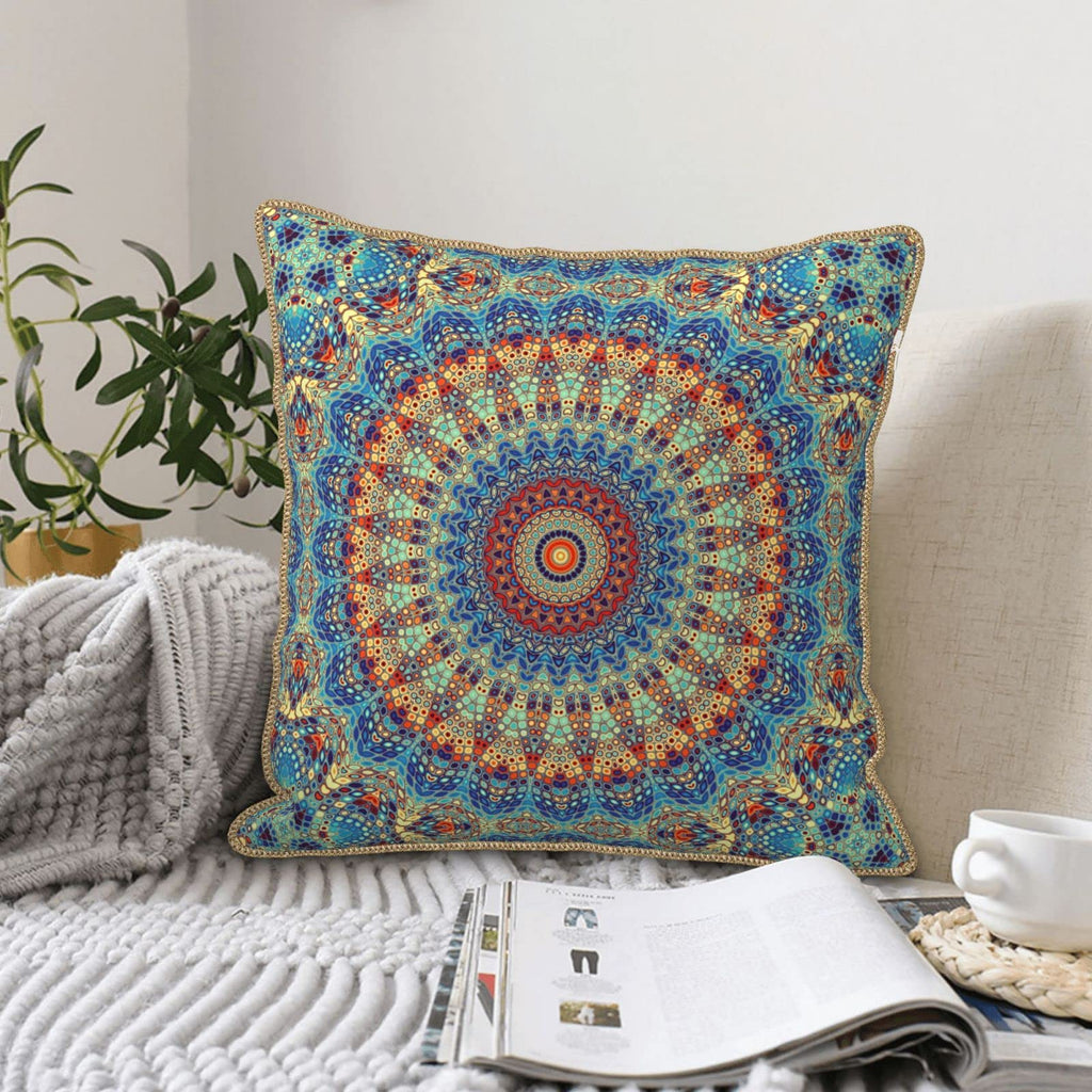 Velvet Animal & Floral Print Pillow Covers