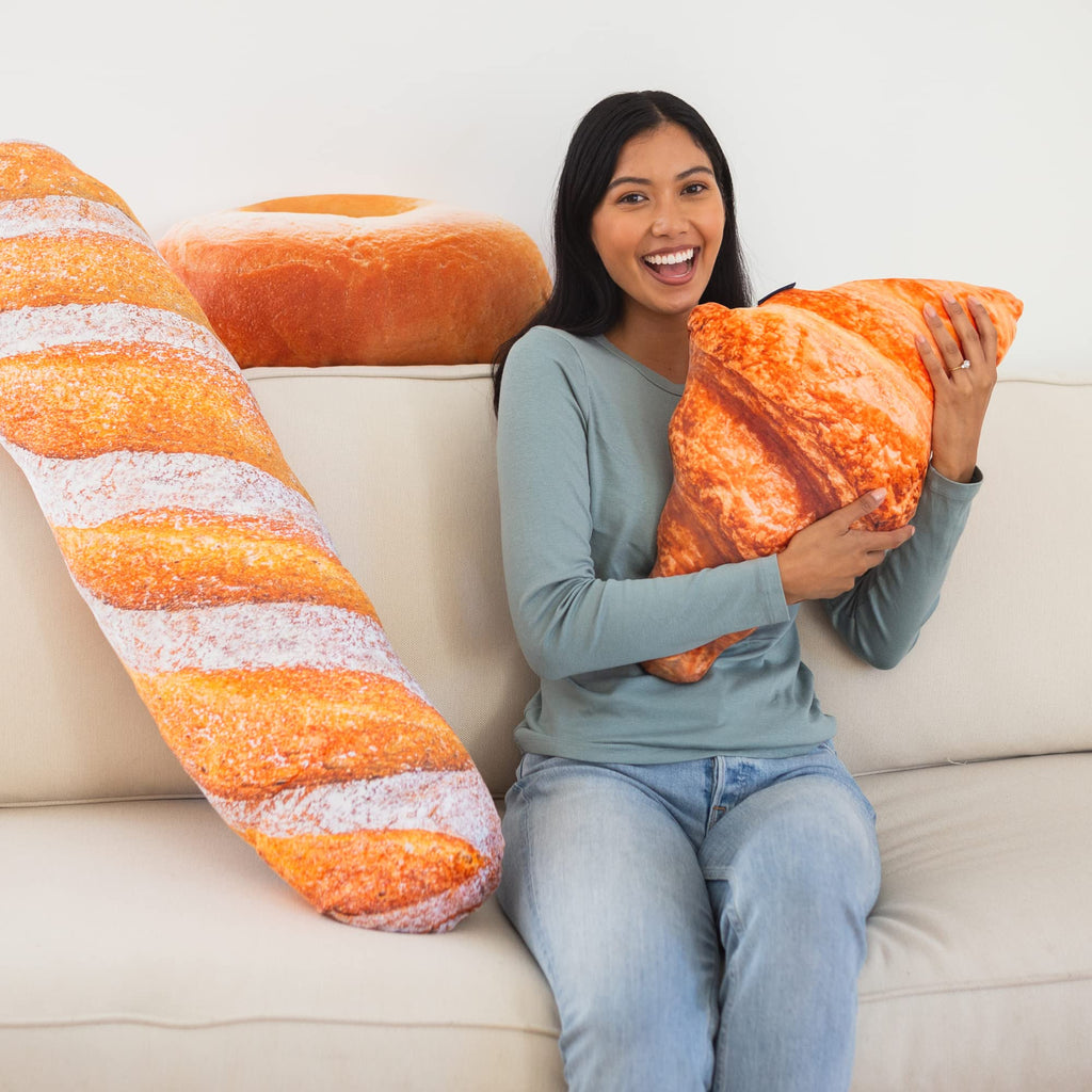31 Inch 3D Sprinkle Donut Throw Pillow Soft Plush Cushion Gift