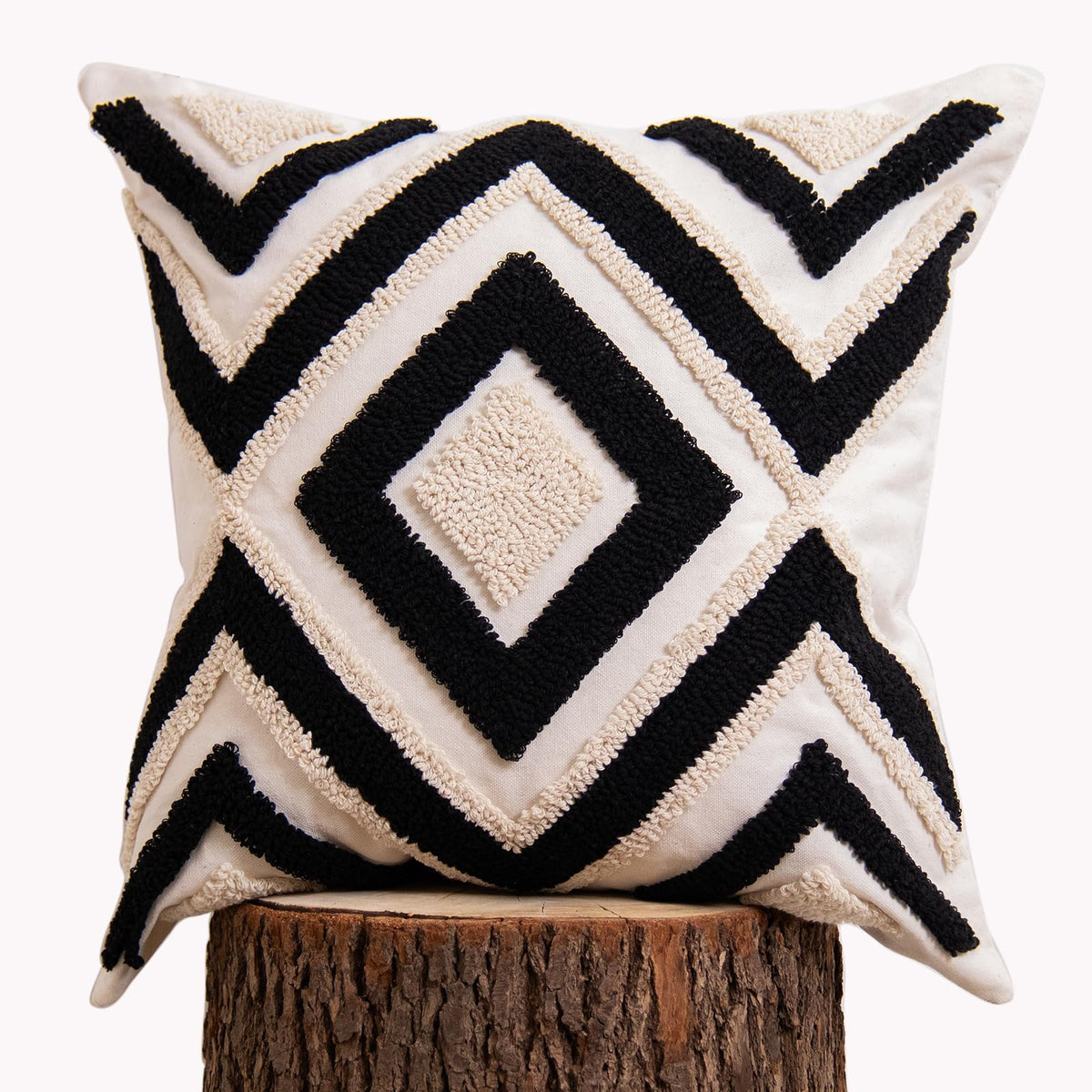 Tufted Jacquard Pillow Covers