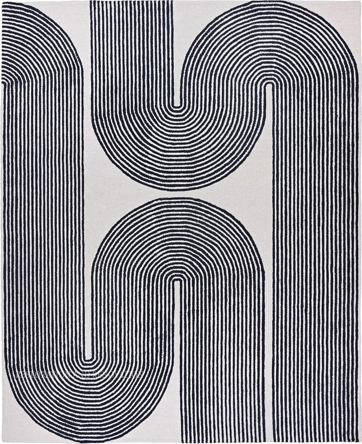 Modern Handmade Wool Area Rug