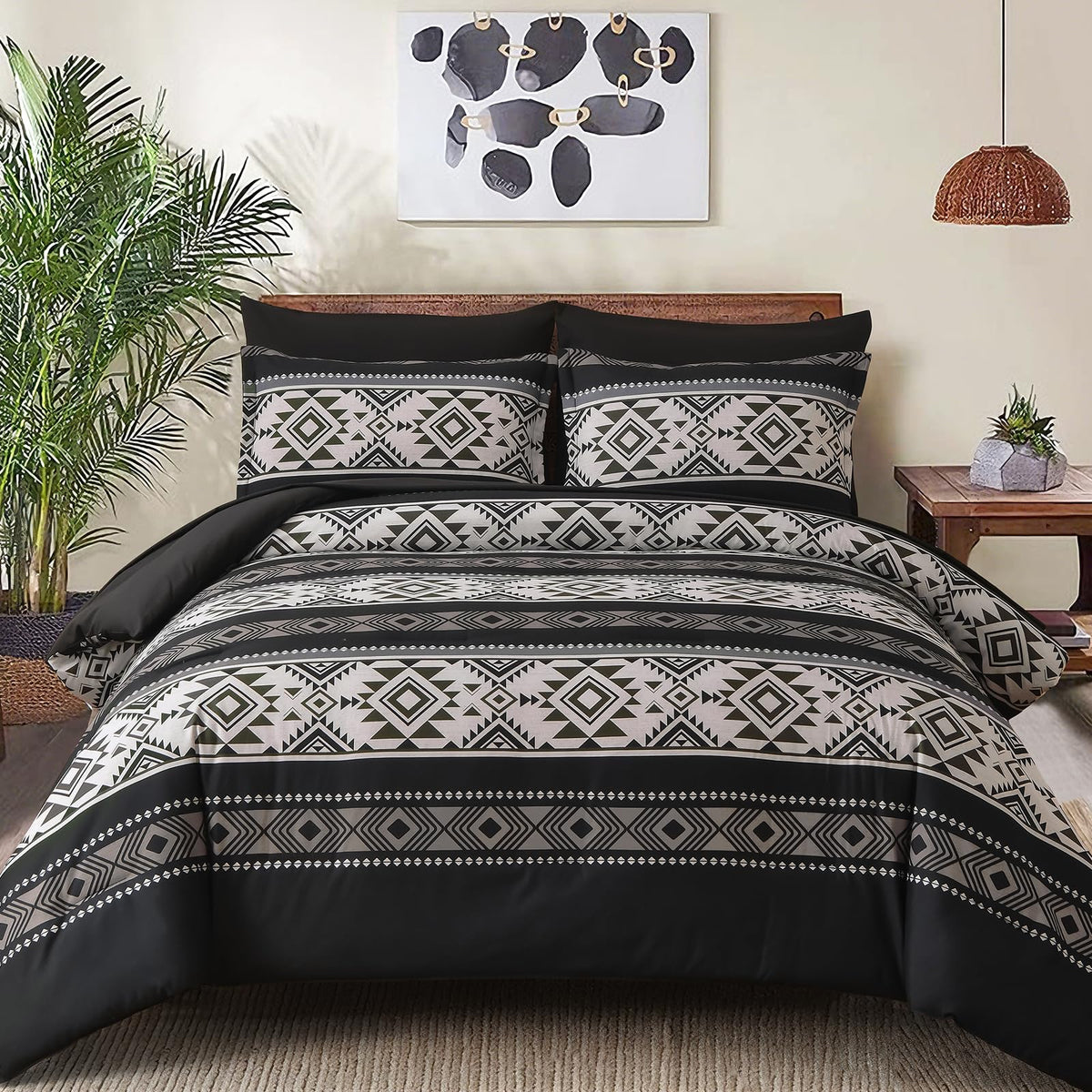 Boho Western Comforter Set