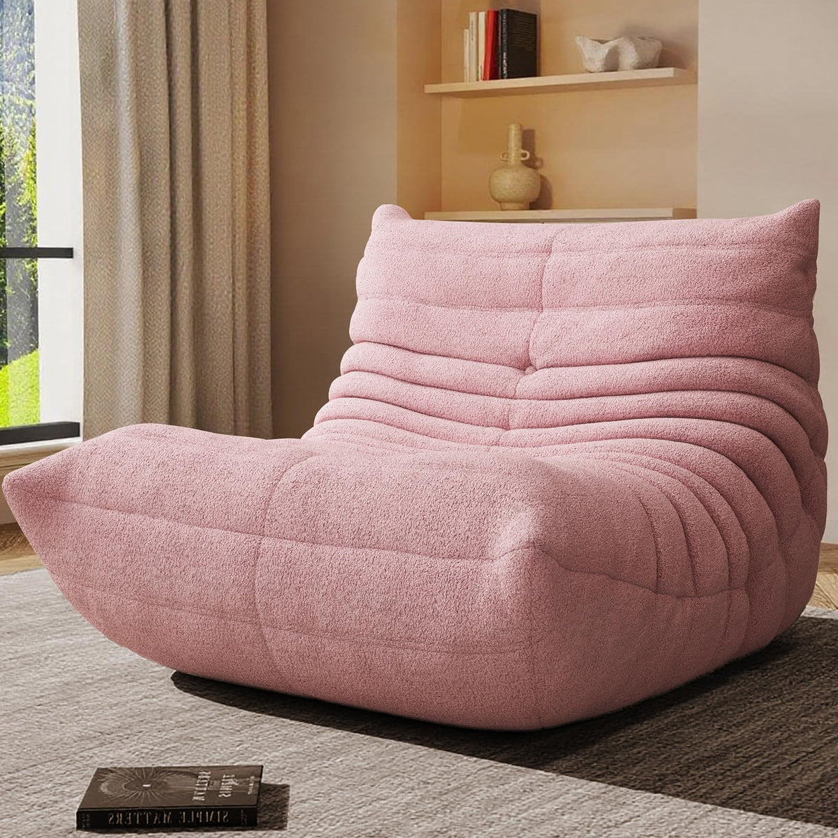 Modular L-Shaped Memory Foam Sectional Sofa