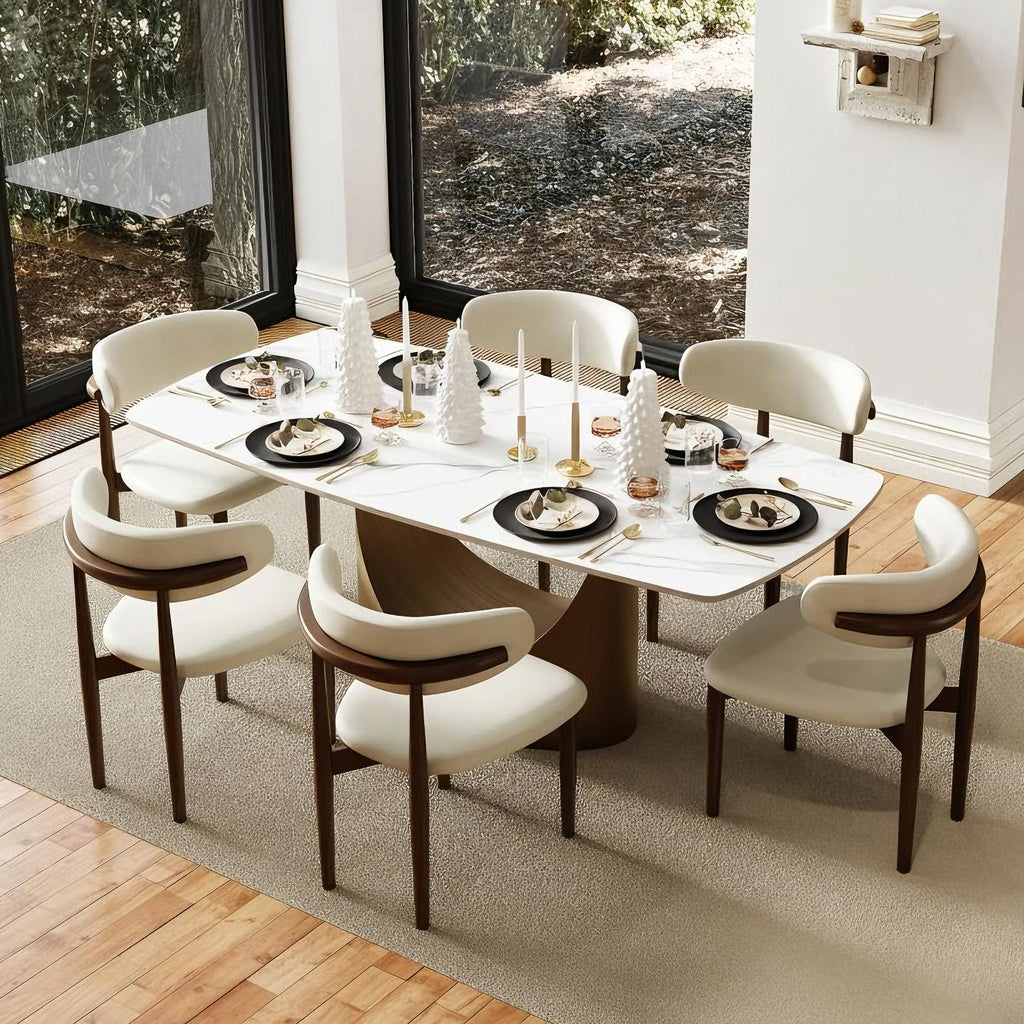 Hobart Sintered-Stone Dining Table