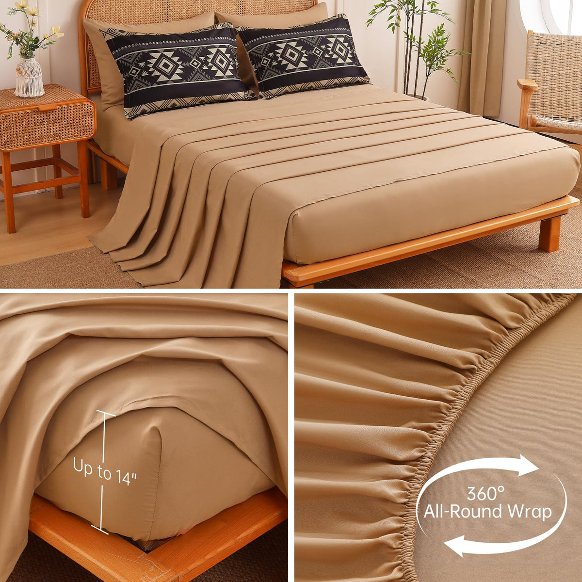 Boho Western Comforter Set