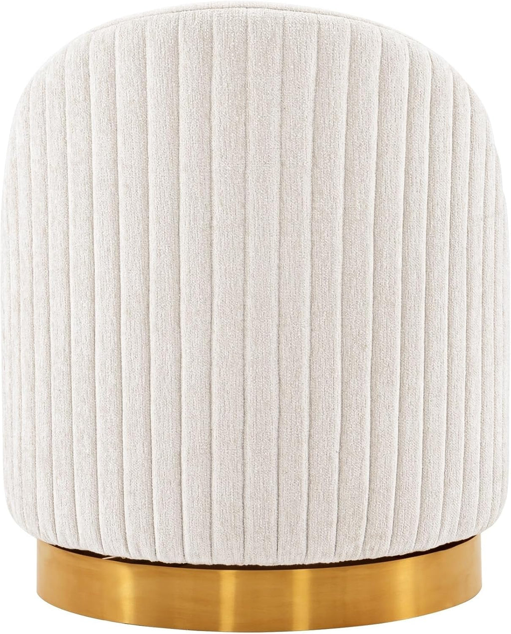 Manhattan Comfort Leela Modern Swivel Accent Chair in Luxurious Boucle Upholstery