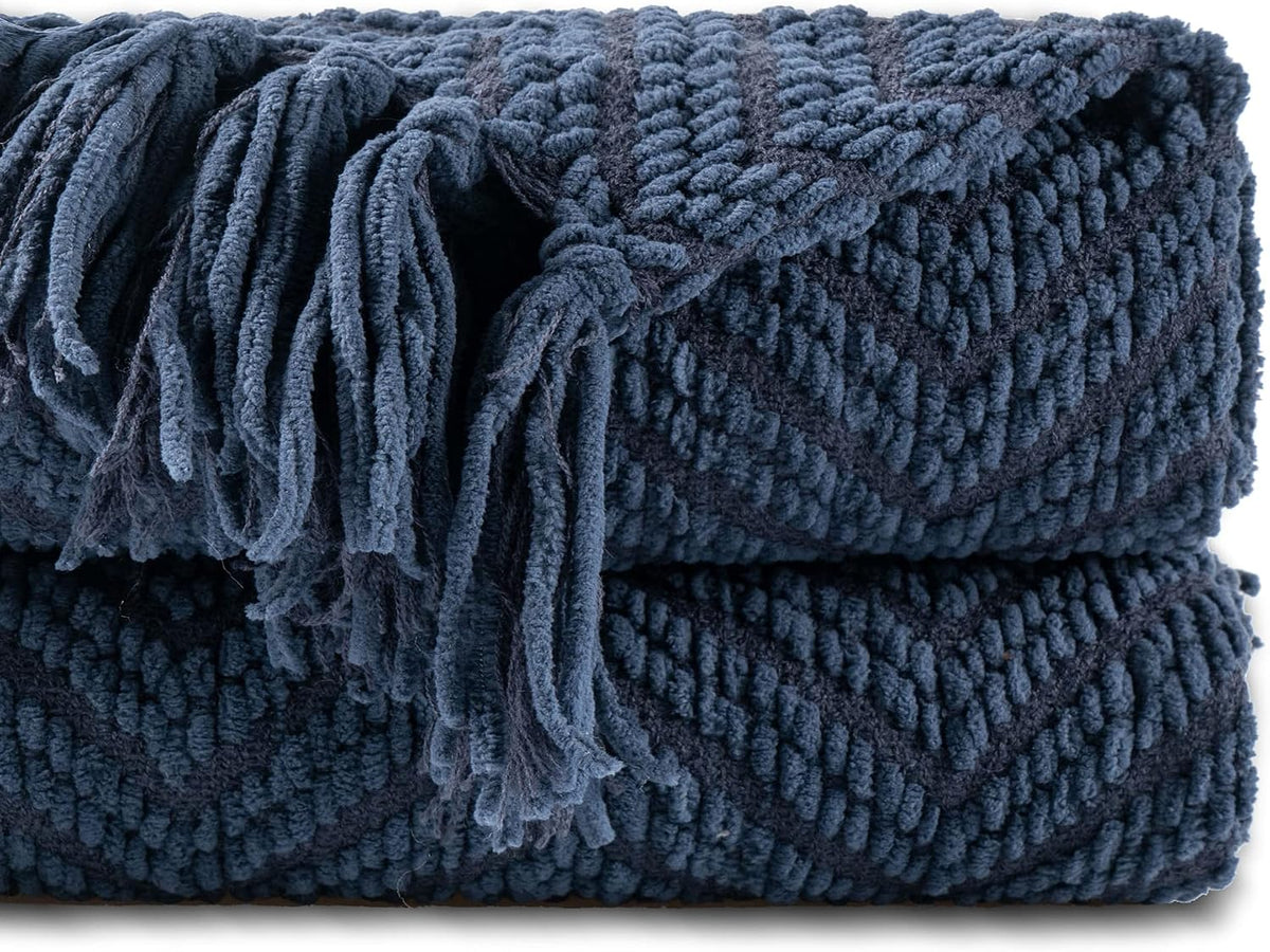 Knitted Throw Blanket