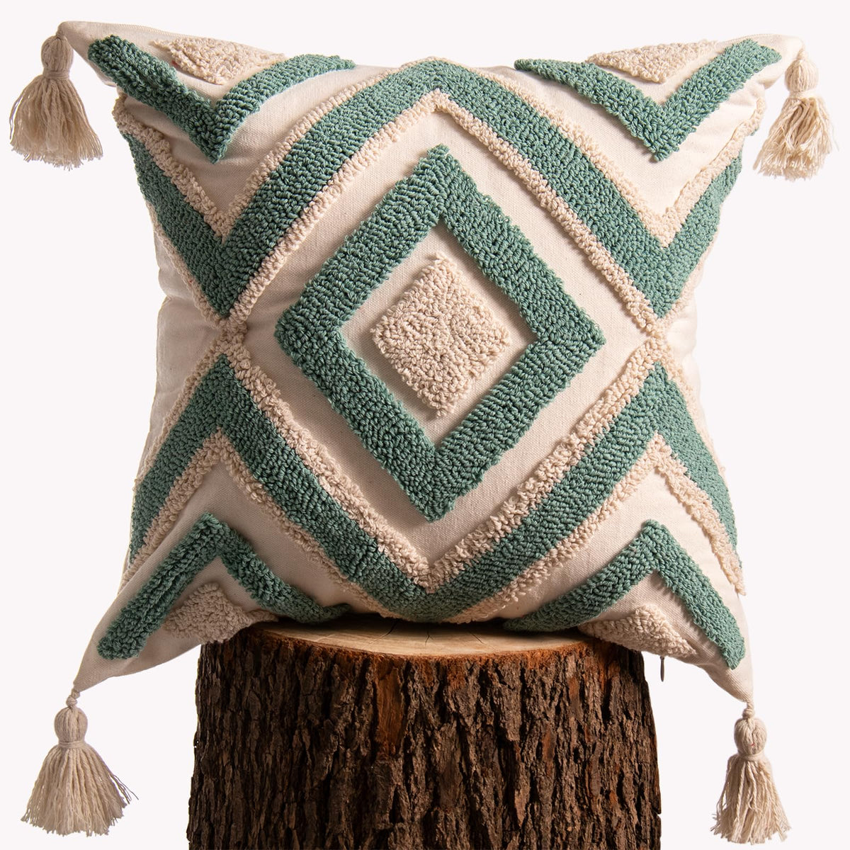 Tufted Jacquard Pillow Covers