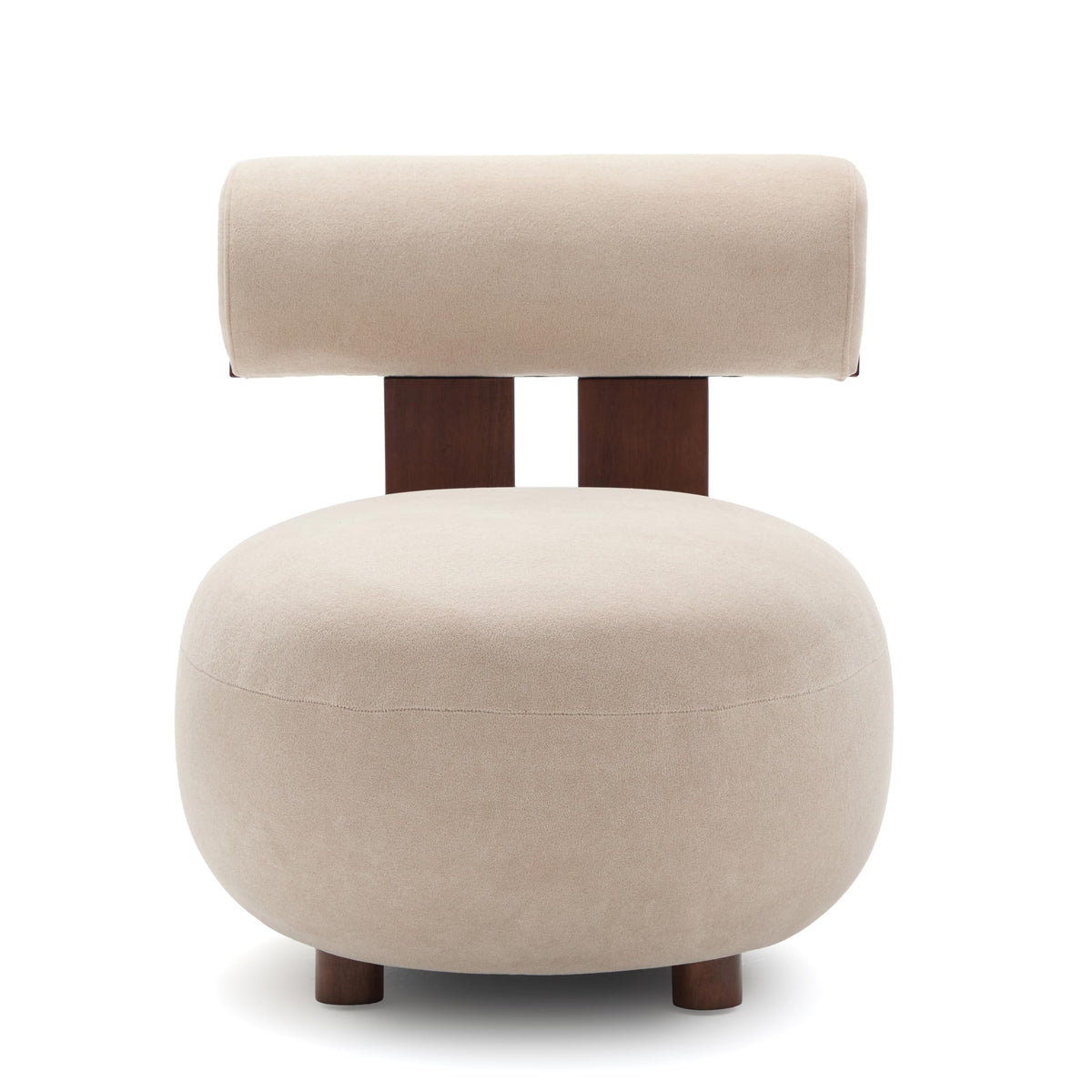 Christopher Knight Home Elvis Velvet Low Profile Accent Chair