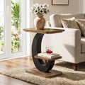 Two-Tier Narrow Side Table