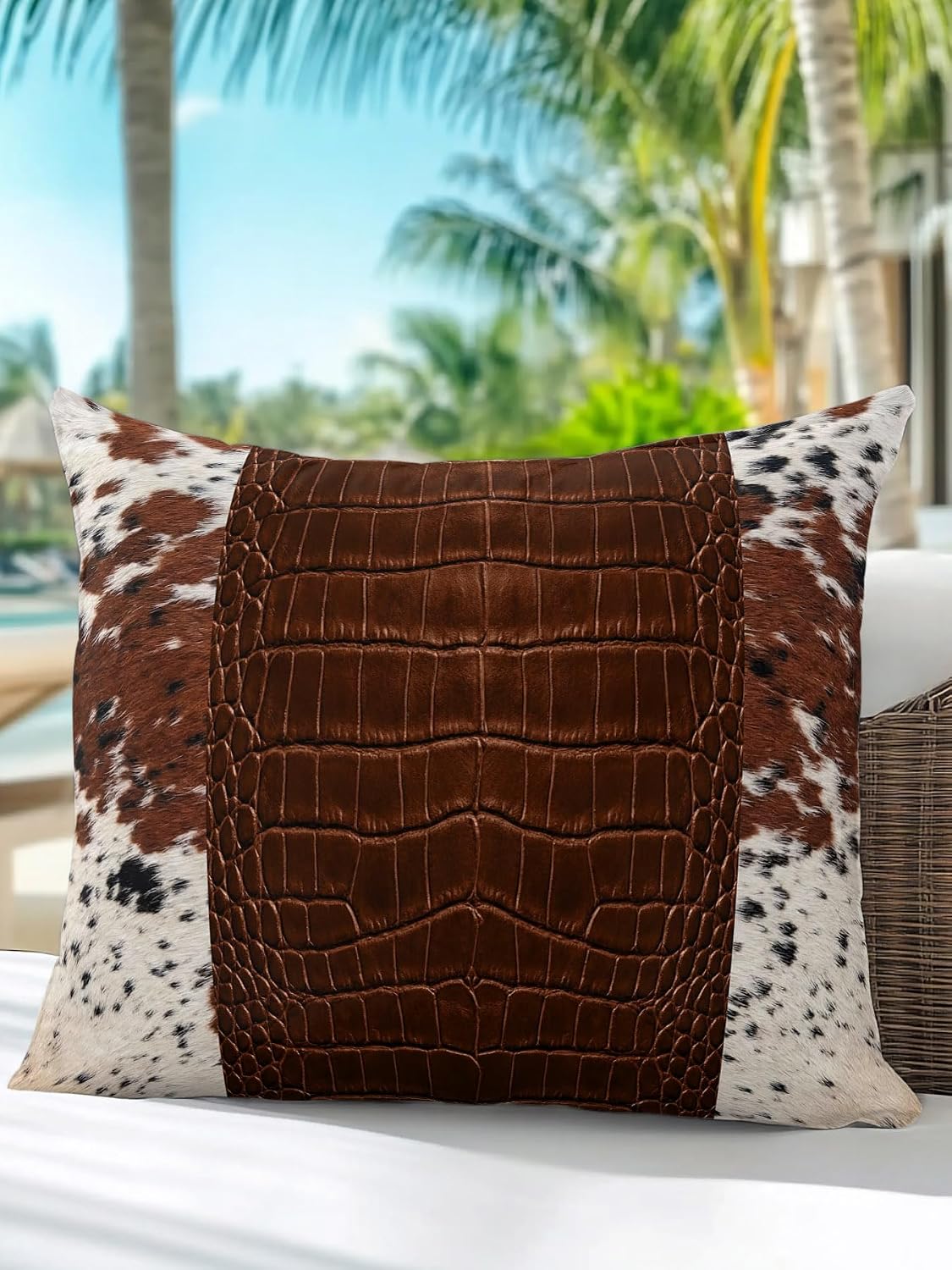 1 Pack Outdoor Throw Pillow