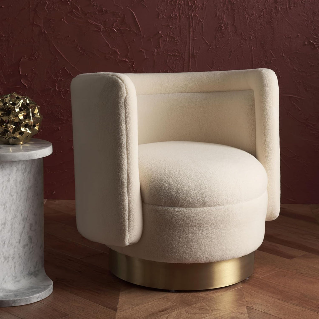 SAFAVIEH Couture Brynlee Swivel Accent Chair