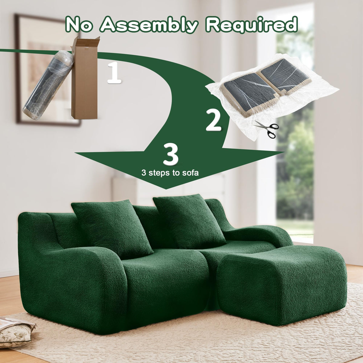 Modular Sectional Sofa for Living Room