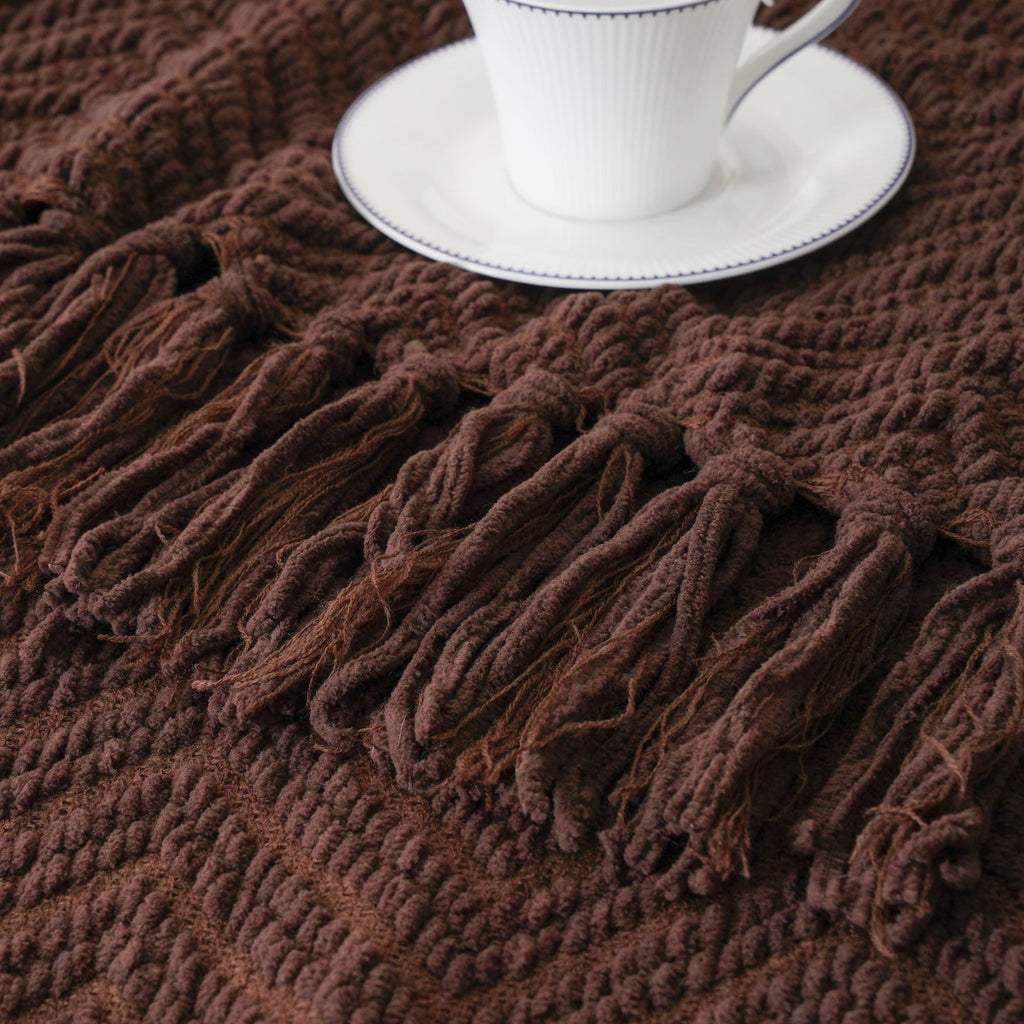 Knitted Throw Blanket