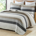 PANGUSHAN 100% Cotton Quilt Set Queen Size