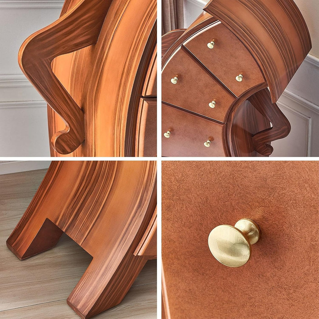 Bedroom Cabinet Creative Chest of Drawers Bedroom Storage Cabinet Decorative Shaped(02)