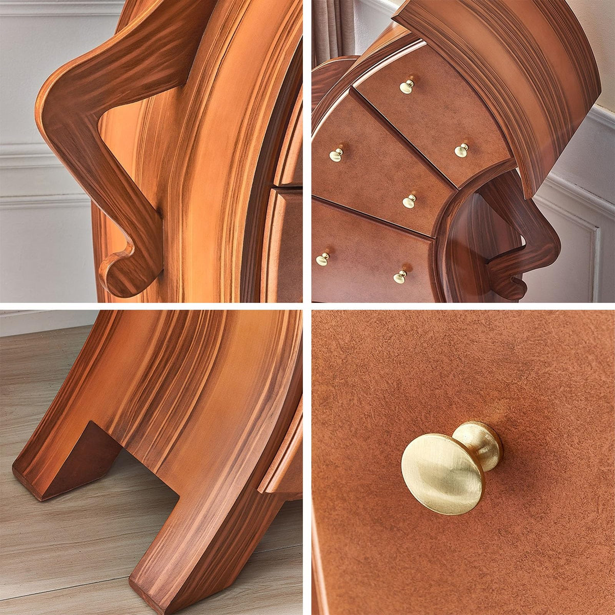Bedroom Cabinet Creative Chest of Drawers Bedroom Storage Cabinet Decorative Shaped(02)