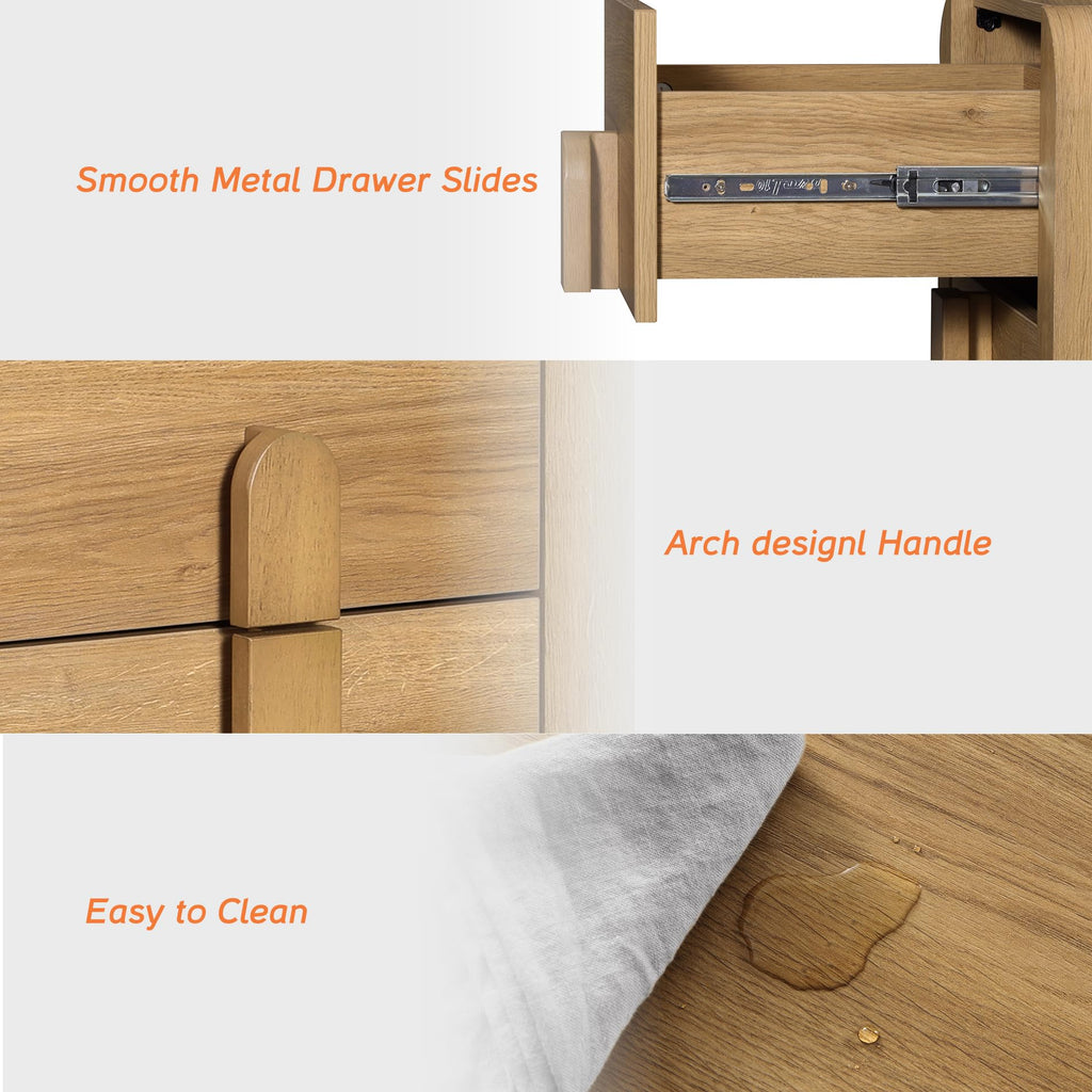 Modern Charging Nightstand