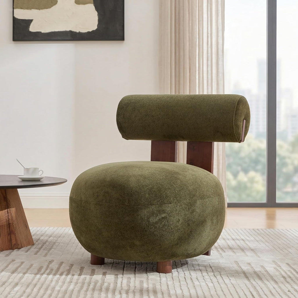 Christopher Knight Home Elvis Velvet Low Profile Accent Chair
