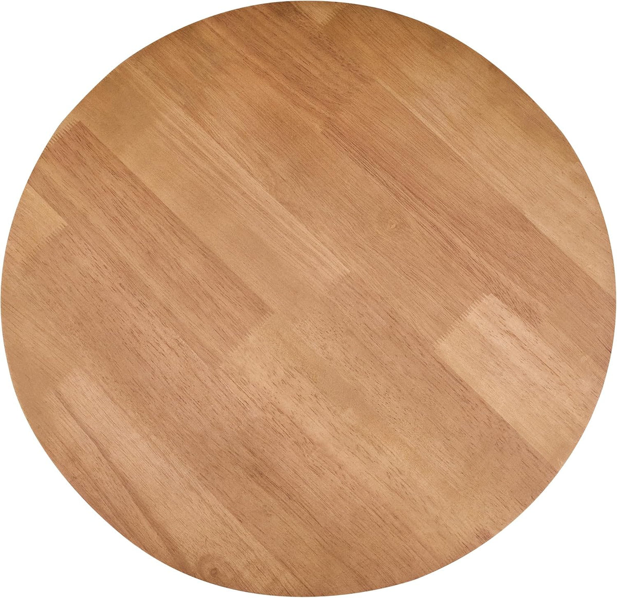 Cone-Shaped Round Wood Accent Table