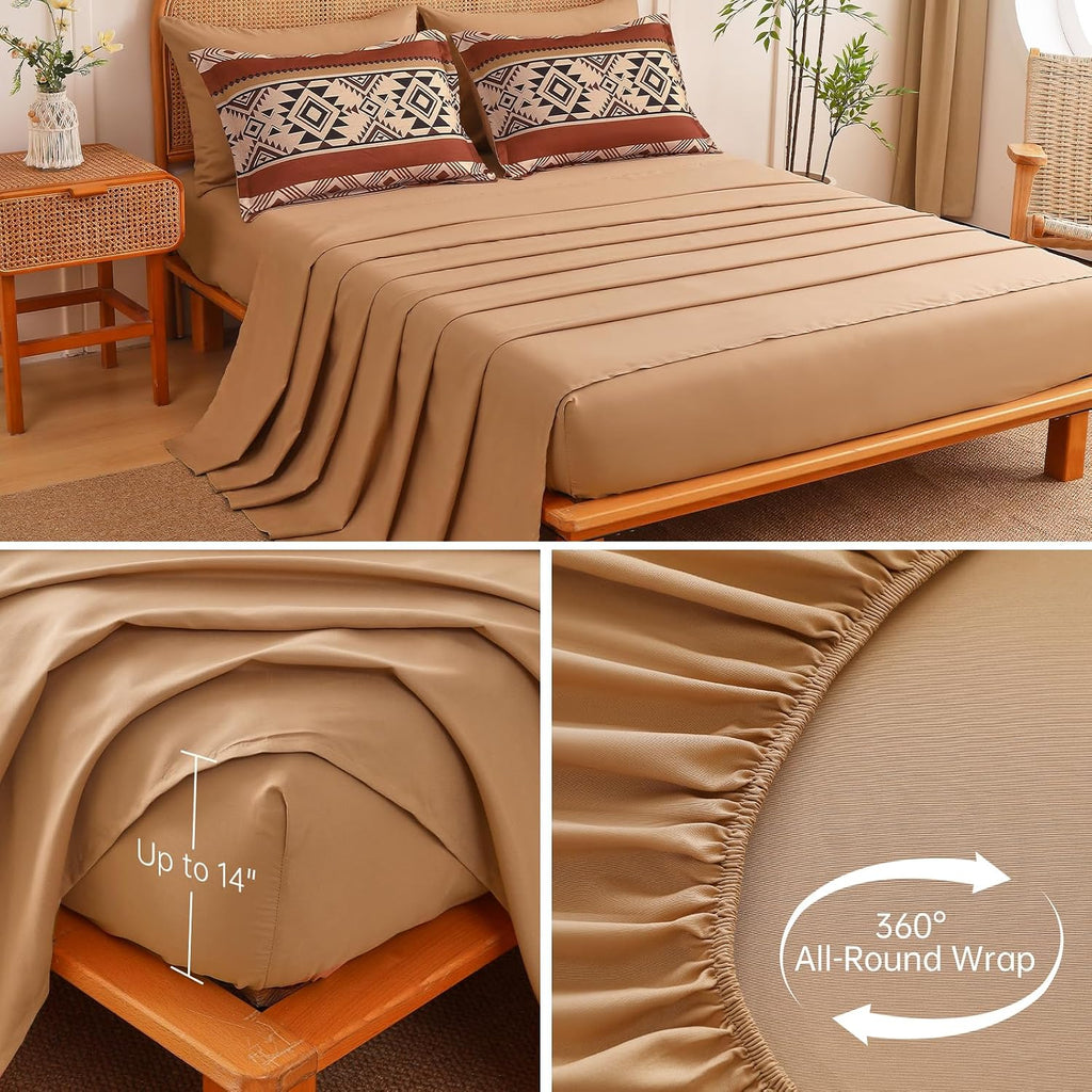 Boho Western Comforter Set