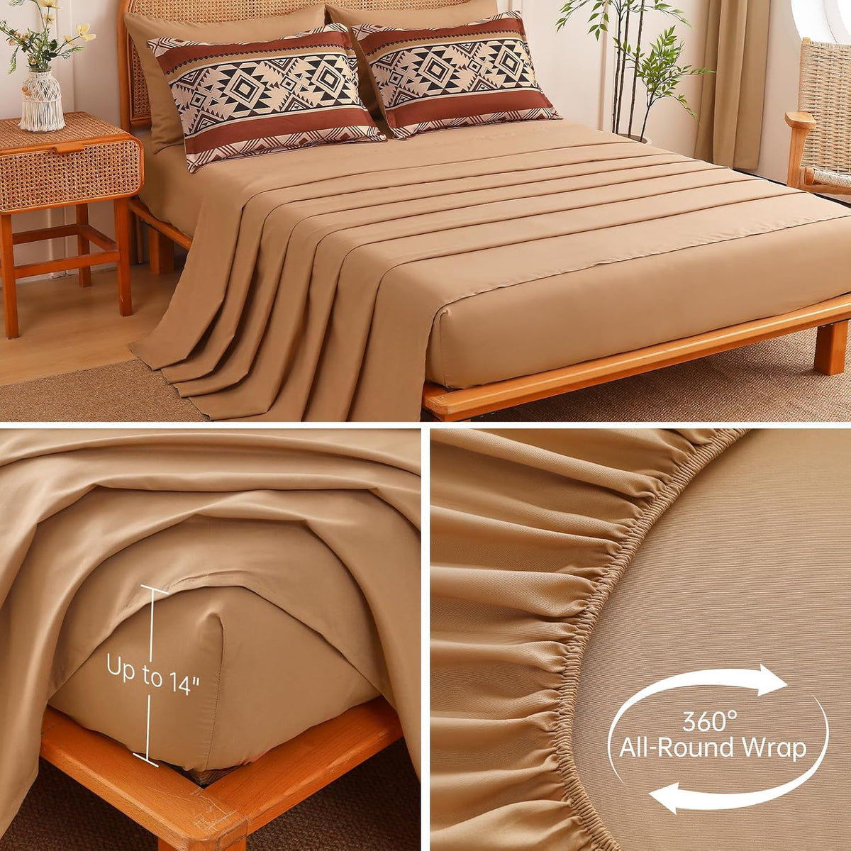 Boho Western Comforter Set