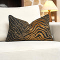 Velvet Animal Print Pillow Cover