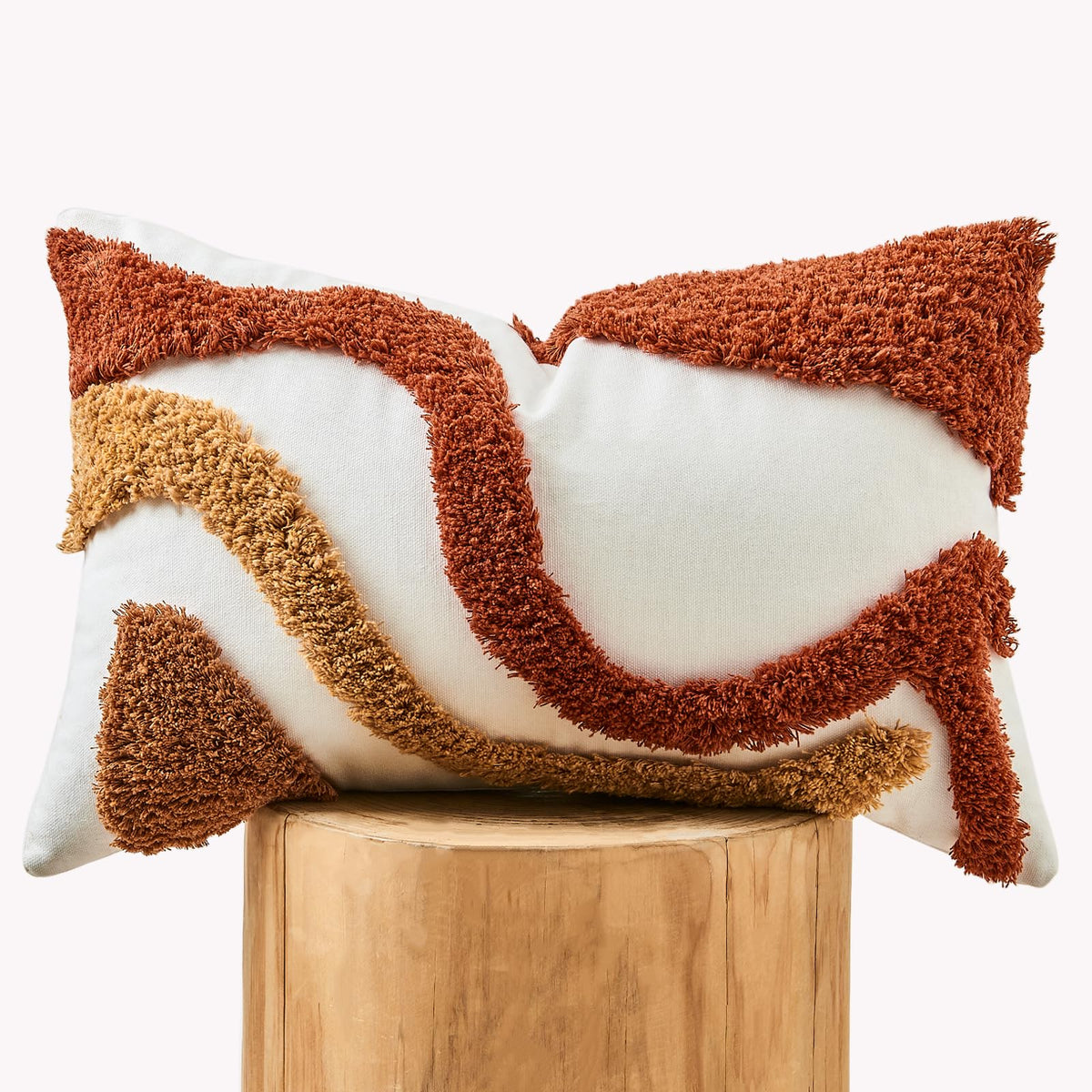 Tufted Jacquard Pillow Covers
