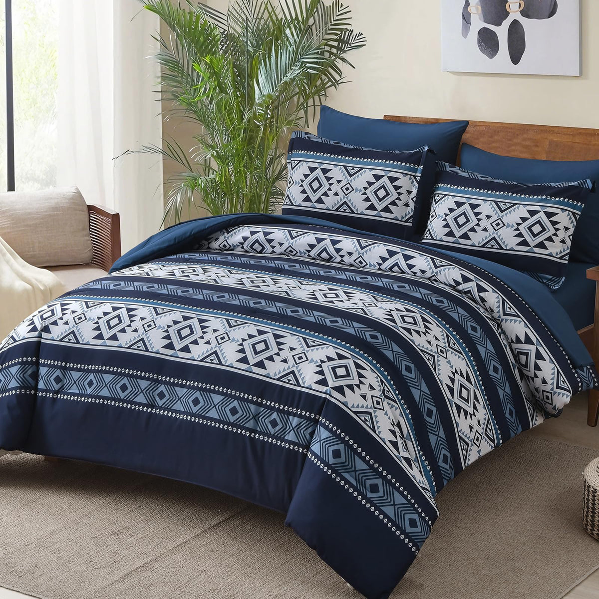 Boho Western Comforter Set