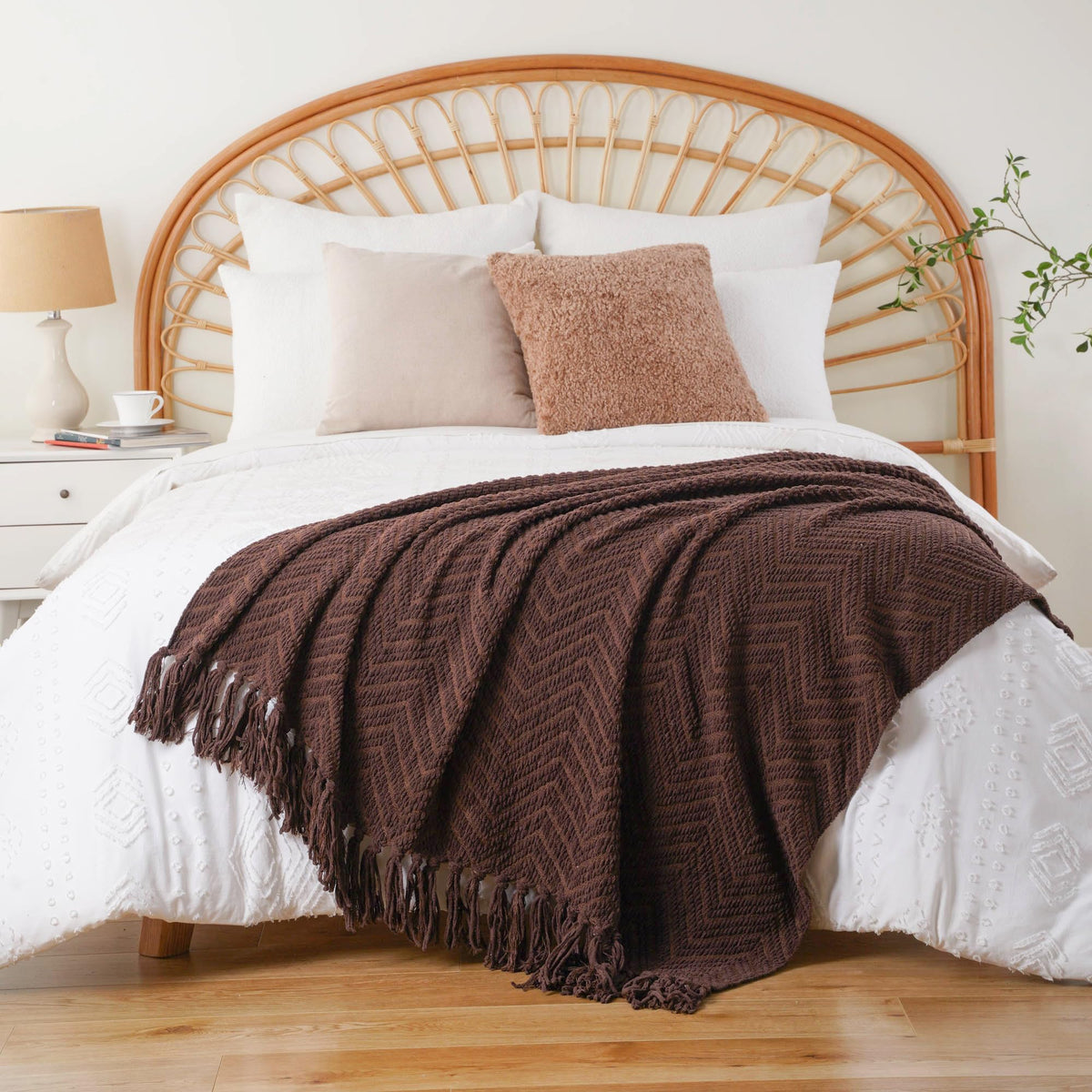Knitted Throw Blanket