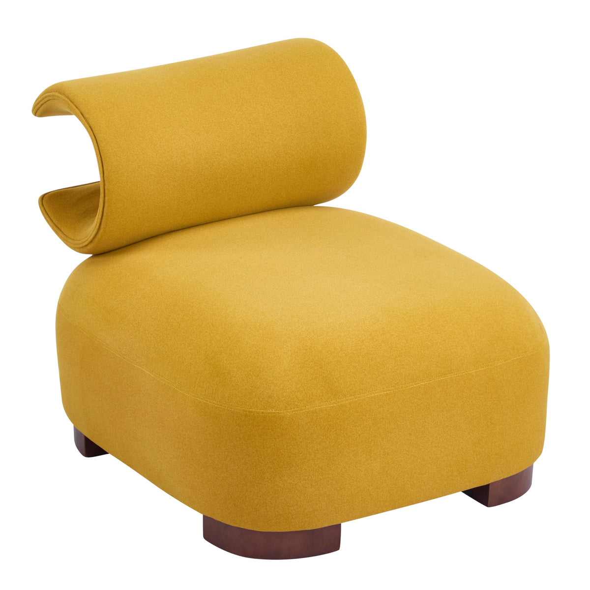 Merax Modern Accent Chair with Pet Cave & Storage