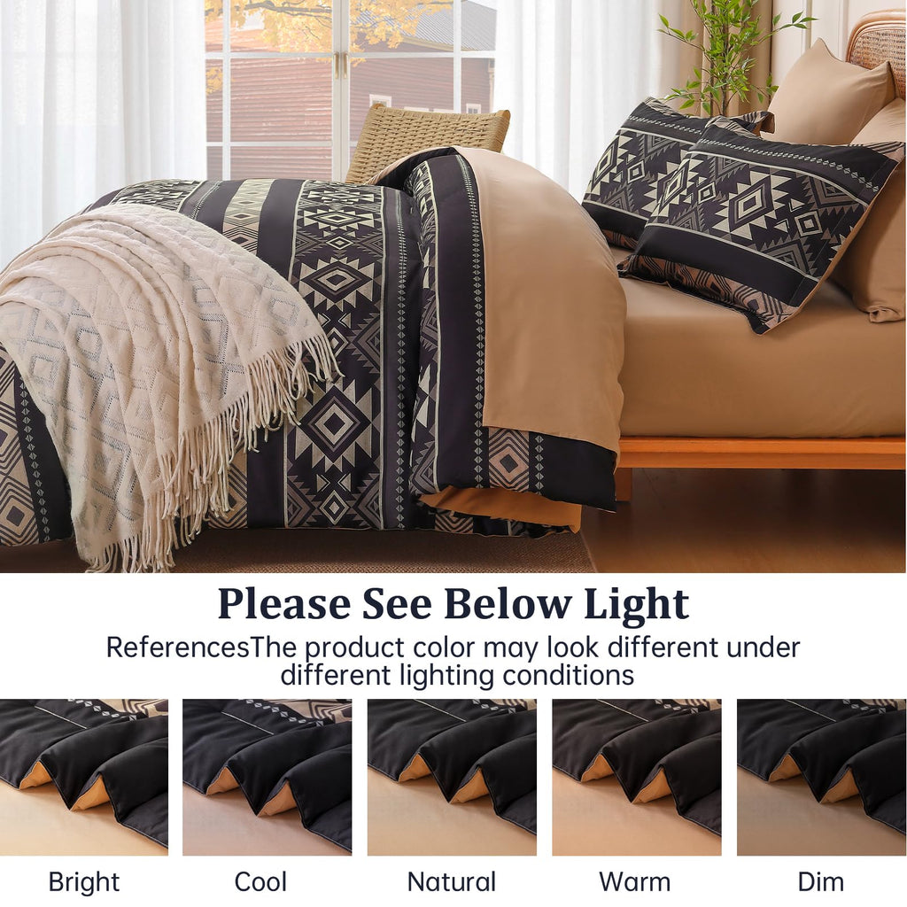 Boho Western Comforter Set