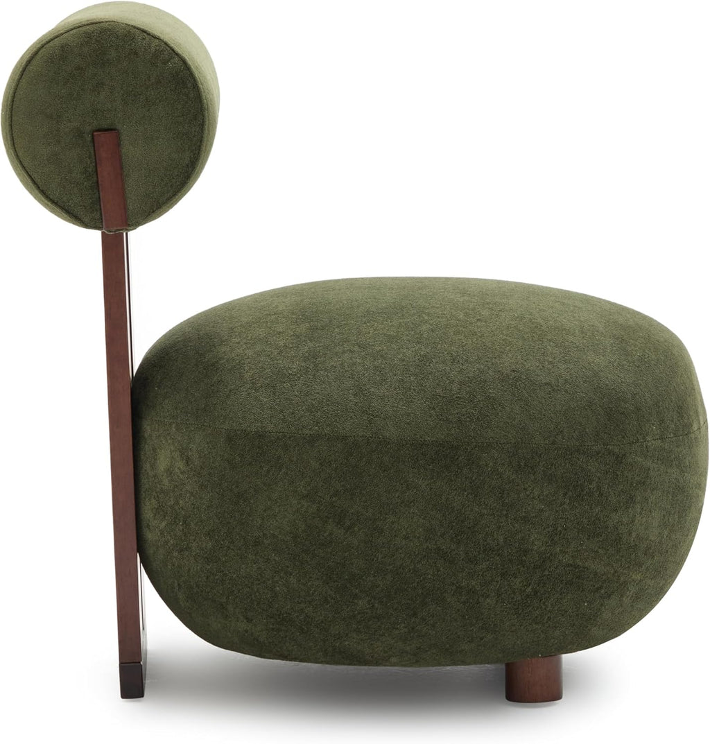 Christopher Knight Home Elvis Velvet Low Profile Accent Chair