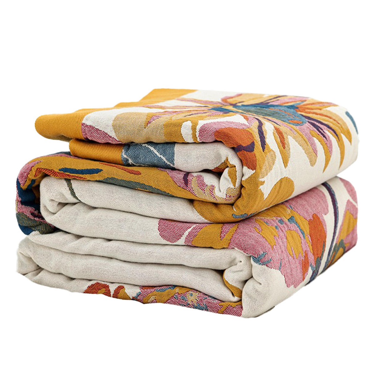 Boho Cotton Throw Blanket